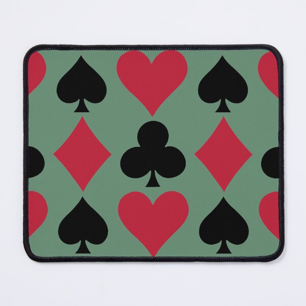 Item preview, Large Card suits - Playing Card Suits Pattern Red Black Hearts Spades Diamonds designed and sold by DColourMuse.