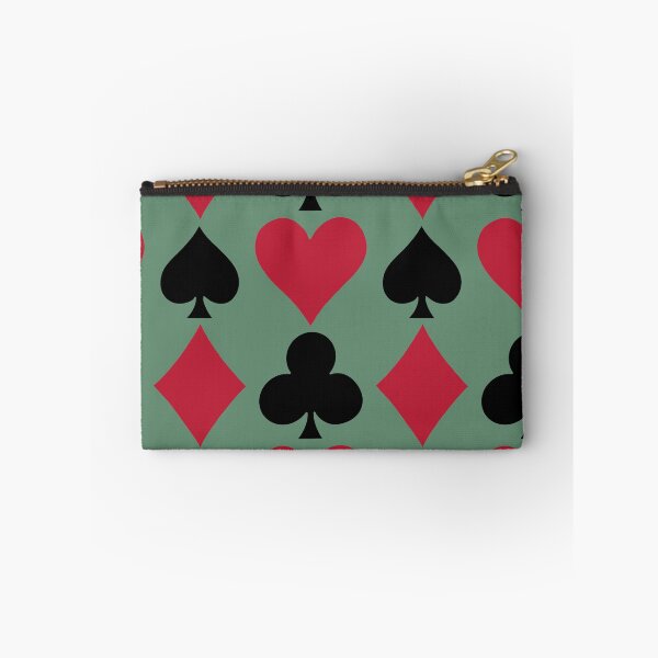 Item preview, Large Card suits - Playing Card Suits Pattern Red Black Hearts Spades Diamonds designed and sold by DColourMuse.