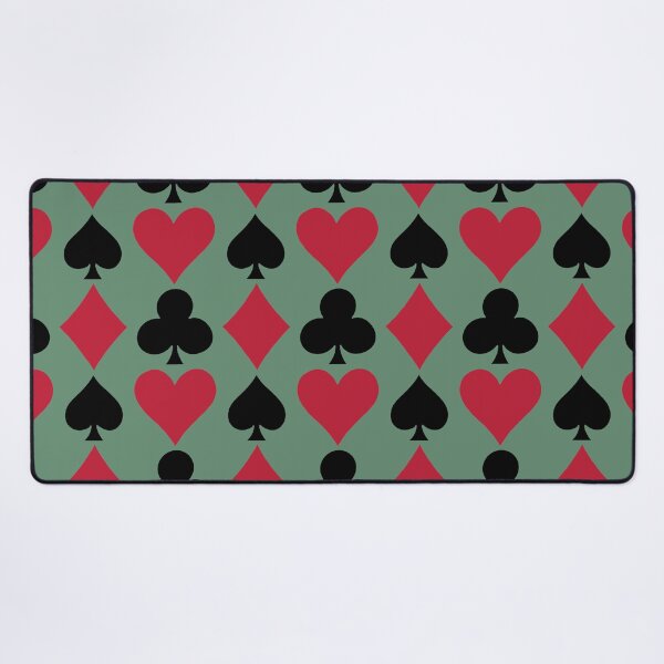 Item preview, Large Card suits - Playing Card Suits Pattern Red Black Hearts Spades Diamonds designed and sold by DColourMuse.