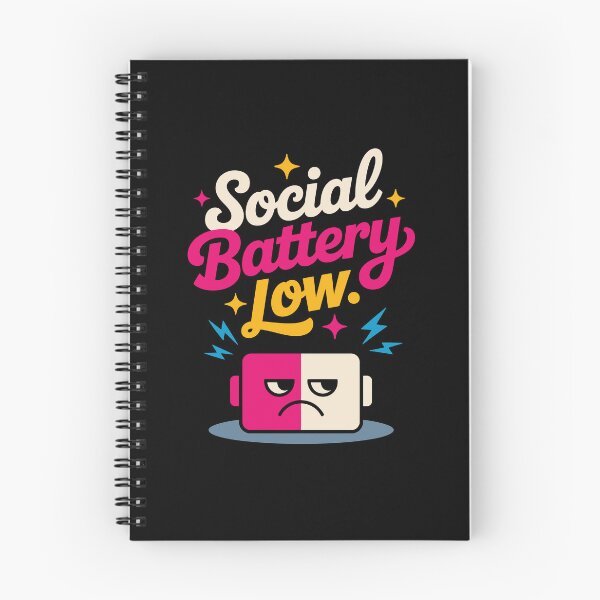 Item preview, Social Battery Low designed and sold by jkrphoto.