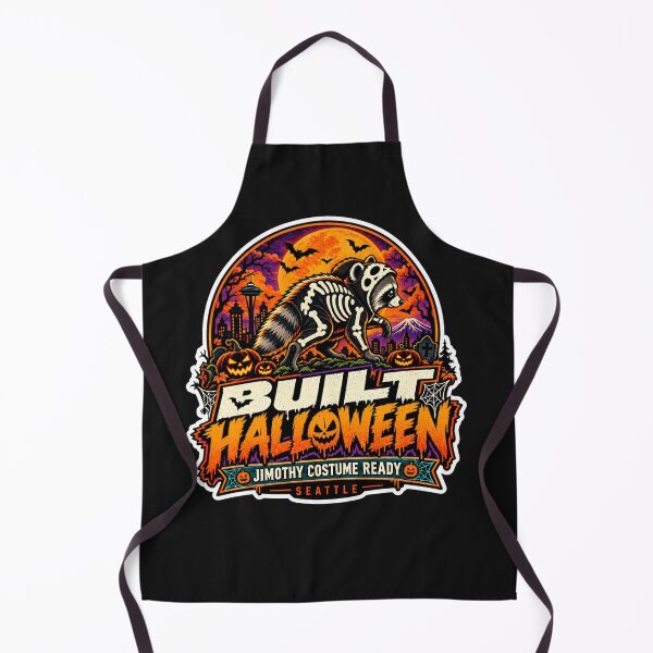 Item preview, Built Halloween Seattle Raccoon Jimothy Skeleton Costume designed and sold by TSshirtShoppe.