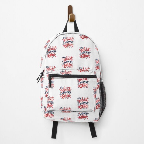 Item preview, My Heart Belongs to Ohio - Cute Souvenir Travelers Gift for Men Women & Kids  designed and sold by Mozaic Clothes.
