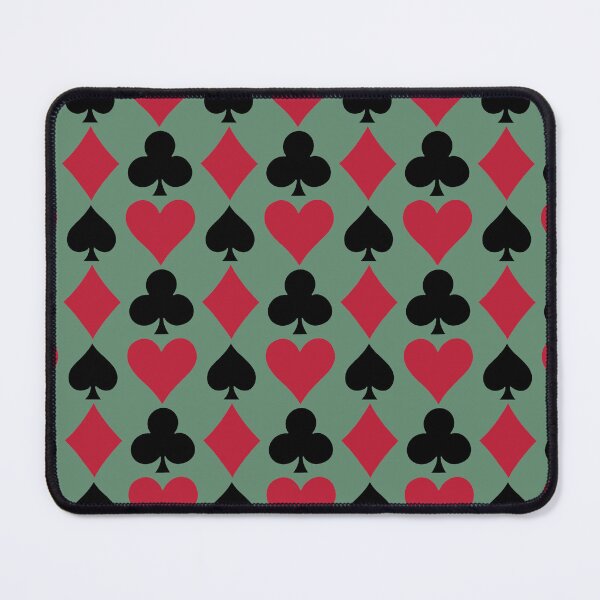 Item preview, Medium Card suits - Playing Card Suits Pattern Red Black Hearts Spades Diamonds designed and sold by DColourMuse.