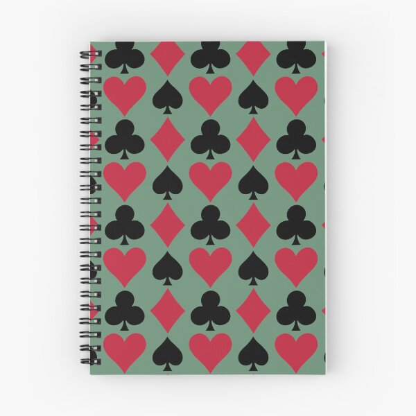 Item preview, Medium Card suits - Playing Card Suits Pattern Red Black Hearts Spades Diamonds designed and sold by DColourMuse.