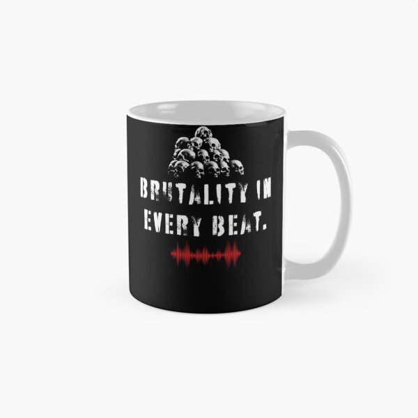 Item preview, Brutality In Every Beat - Death Metal Art designed and sold by EmmaLvCreations.