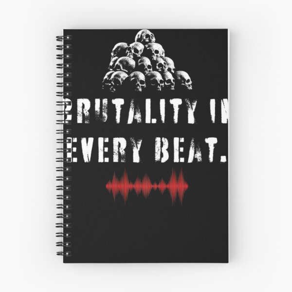 Item preview, Brutality In Every Beat - Death Metal Art designed and sold by EmmaLvCreations.