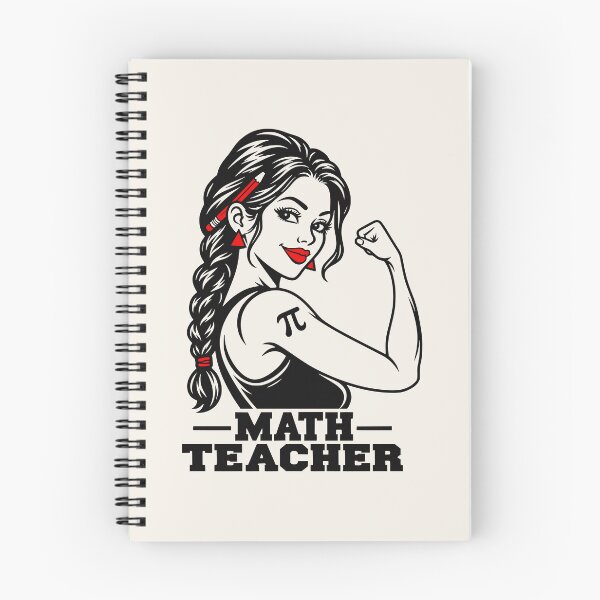 Item preview, Retro Math Teacher Strong Woman designed and sold by MavtM.