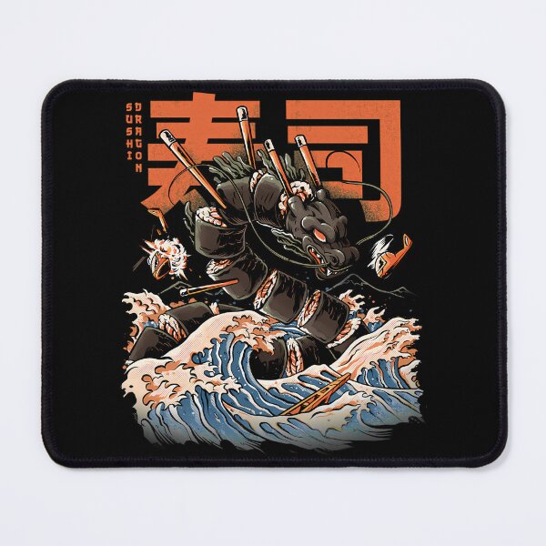 Item preview, The Black Sushi Dragon designed and sold by boneshannibal.