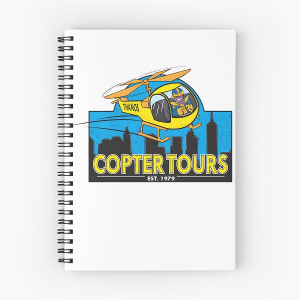 Item preview, Thanoscopter Copter Tours Meme de Thanos designed and sold by noahbrad.
