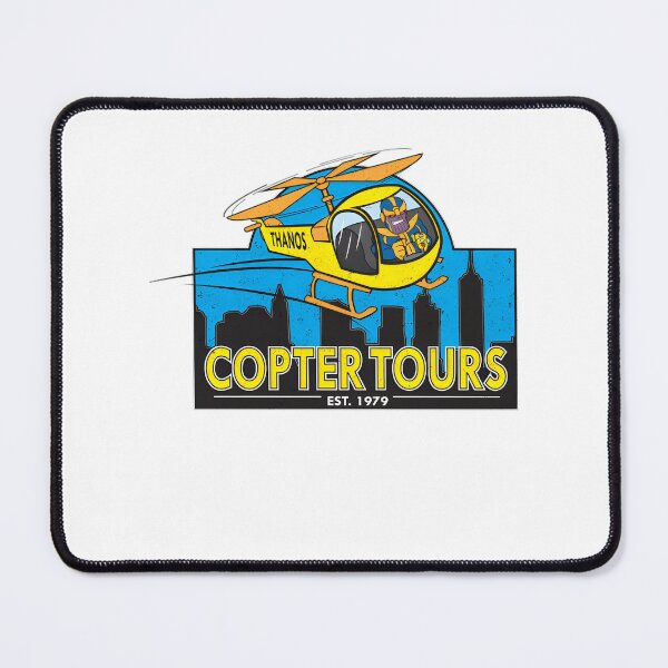 Item preview, Thanoscopter Copter Tours Thanos Meme designed and sold by noahbrad.