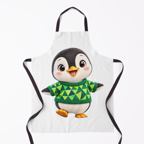 Item preview, Cute Penguin in a Green Jumper designed and sold by Sillytoe.