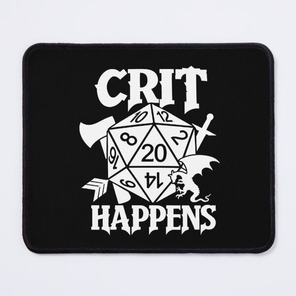 Item preview, Crit Happens Dnd designed and sold by Gamify Store.