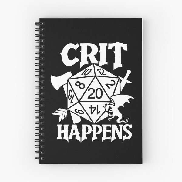 Item preview, Crit Happens Dnd designed and sold by Gamify Store.
