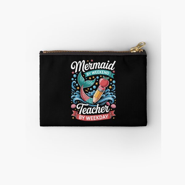 Item preview, MERMAID BY WEEKEND TEACHER BY WEEKDAY designed and sold by jkrphoto.