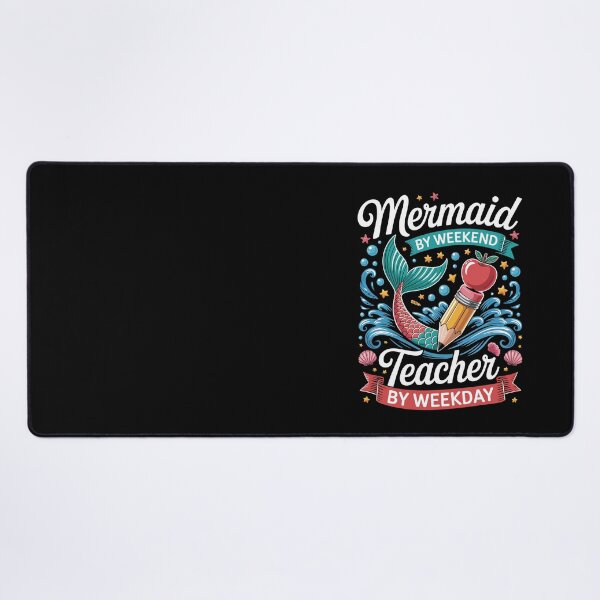 Item preview, MERMAID BY WEEKEND TEACHER BY WEEKDAY designed and sold by jkrphoto.