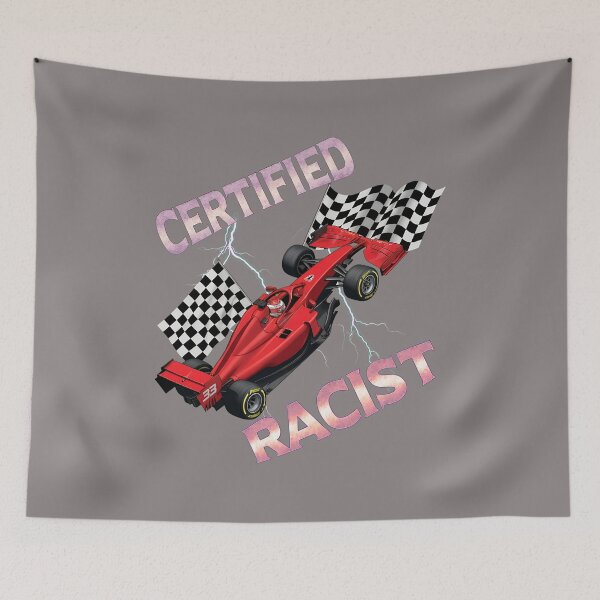 Item preview, Certified Racist Race Car Driver TShirt-2 designed and sold by AndreasLinke.