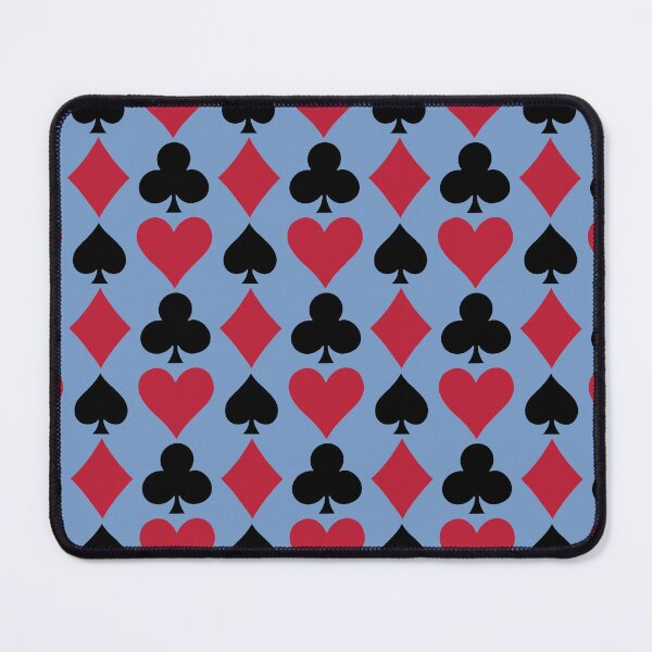 Item preview, Medium Card suits - Playing Card Suits Pattern Red Black Hearts Spades Diamonds designed and sold by DColourMuse.