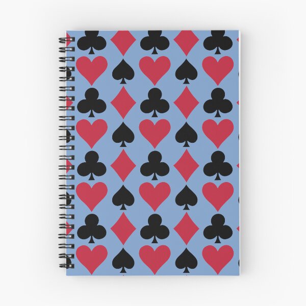 Item preview, Medium Card suits - Playing Card Suits Pattern Red Black Hearts Spades Diamonds designed and sold by DColourMuse.