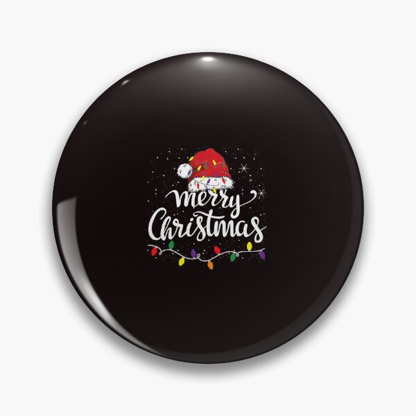 Item preview, Merry Christmas Lights Red Santa Hat Xmas Family designed and sold by ImeldaSparks.