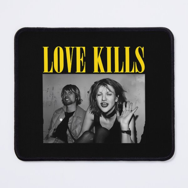 Item preview, Kurt Cobain & Courtney Love 1990s Vintage (Love Kills) designed and sold by noahbrad.
