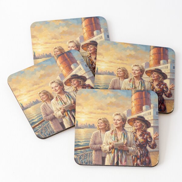 Item preview, Let Them All Talk Ocean Cruise Fine Art Tribute designed and sold by Art's Diner.