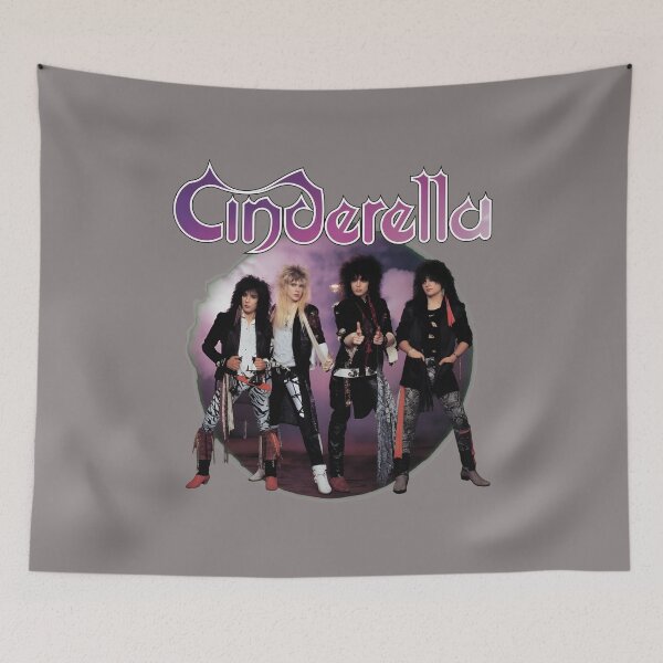 Item preview, Cinderella Band 80s Glam Metal Photo Tee-81 designed and sold by AndreasLinke.