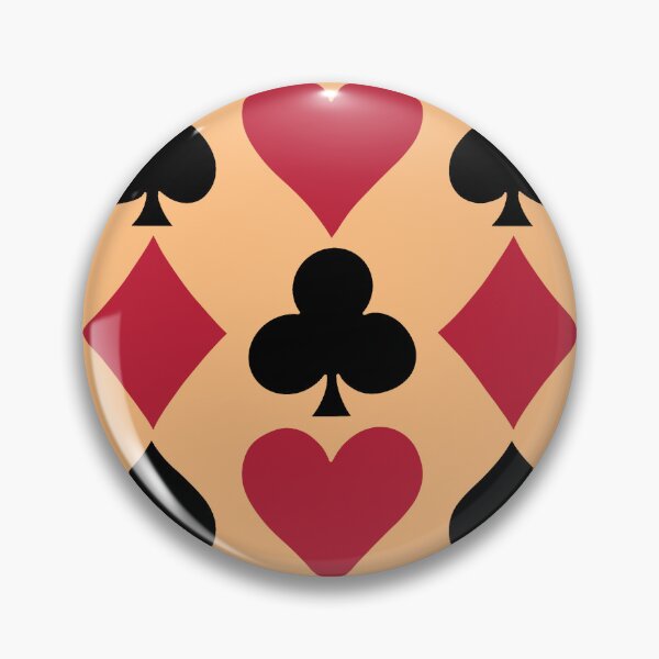 Item preview, Large Card suits - Playing Card Suits Pattern Red Black Hearts Spades Diamonds designed and sold by DColourMuse.