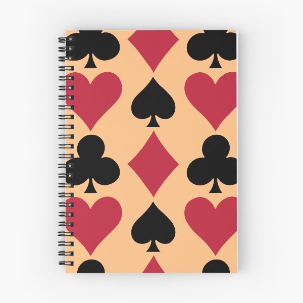 Item preview, Large Card suits - Playing Card Suits Pattern Red Black Hearts Spades Diamonds designed and sold by DColourMuse.