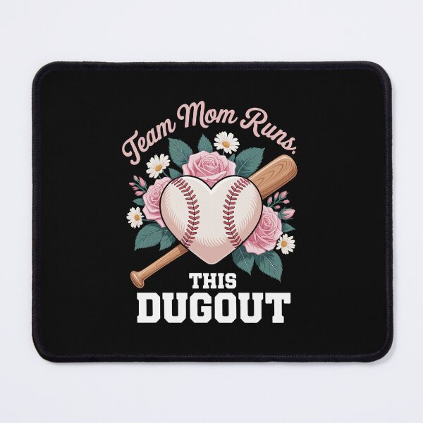 Item preview, Team Mom Runs THIS DUGOUT designed and sold by jkrphoto.