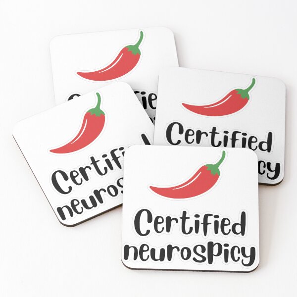 Item preview, Certified Neurospicy Doodle Sticker designed and sold by MindfulMischief.
