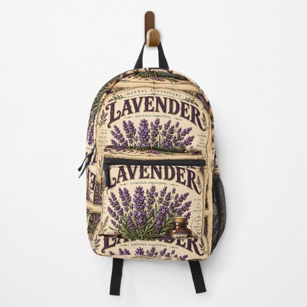 Item preview, Vintage Lavender Herbal Apothecary designed and sold by MysticCanvasAi.