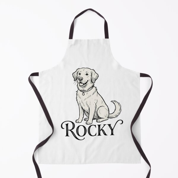 Item preview, Rocky Golden Retriever Dog Sketch for Proud Rocky Pet Parents and Dog Lovers designed and sold by raedattia.