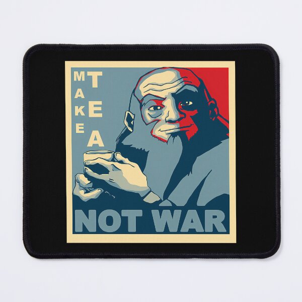 Item preview, Iroh Make Tea Not War designed and sold by boneshannibal.
