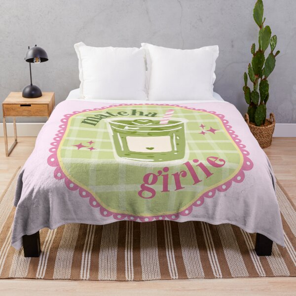 Item preview, matcha girlie designed and sold by PeachyLitchi.