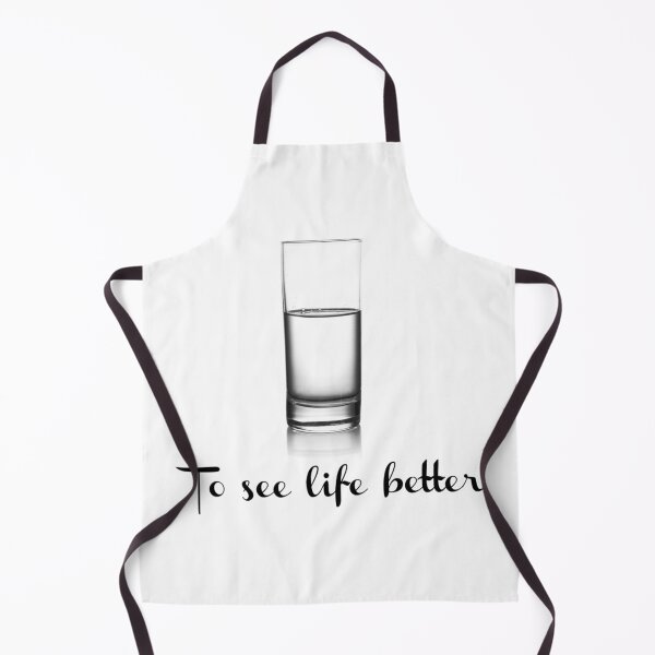 Item preview, To See Life Better Half Full Glass Optimism Quote designed and sold by Art JSMY.