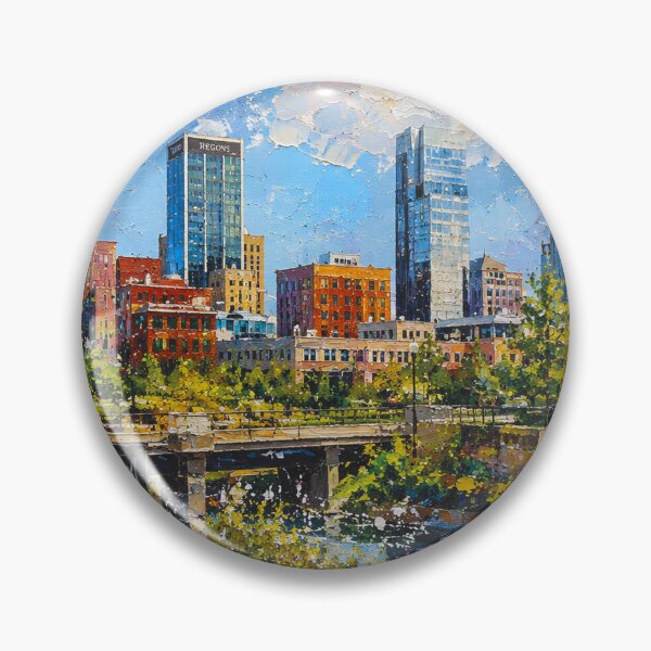 Item preview, Birmingham, Alabama Painting – Beautiful Place in the United States of America. designed and sold by GalleryKauffeld.