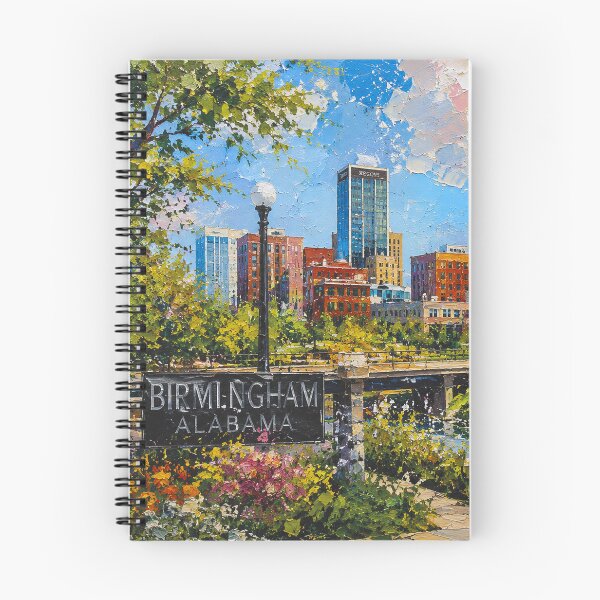 Item preview, Birmingham, Alabama Painting – Beautiful Place in the United States of America. designed and sold by GalleryKauffeld.