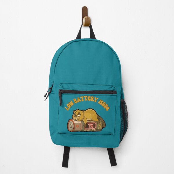 Item preview, Low Battery Mode Beaver designed and sold by ZeroContextArt.