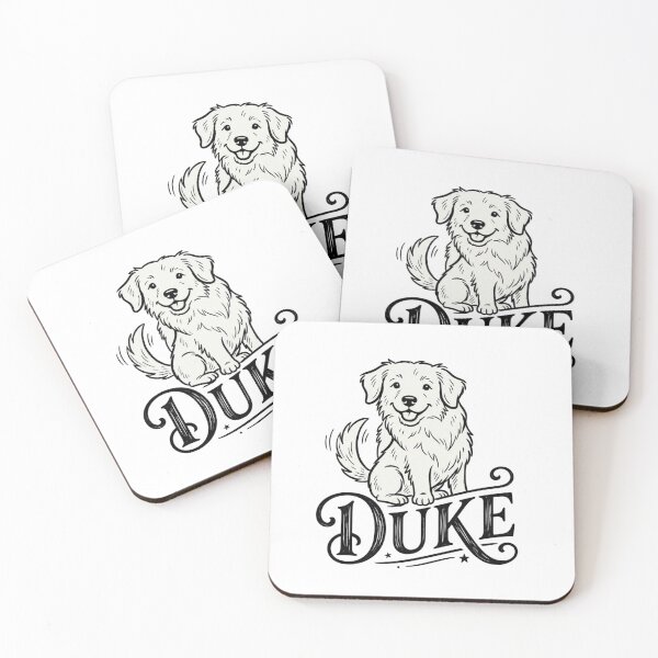 Item preview, Duke Golden Retriever Dog Sketch for Proud Duke Pet Parents and Dog Lovers designed and sold by raedattia.