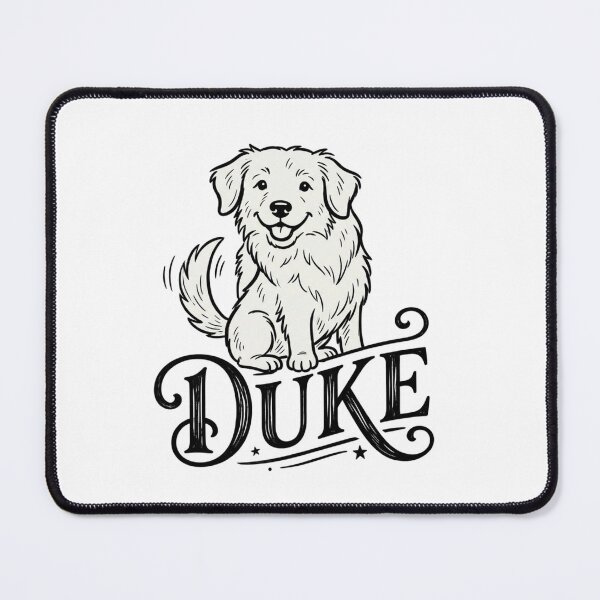 Item preview, Duke Golden Retriever Dog Sketch for Proud Duke Pet Parents and Dog Lovers designed and sold by raedattia.