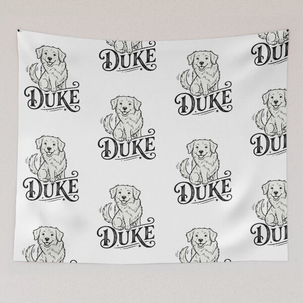 Item preview, Duke Golden Retriever Dog Sketch for Proud Duke Pet Parents and Dog Lovers designed and sold by raedattia.