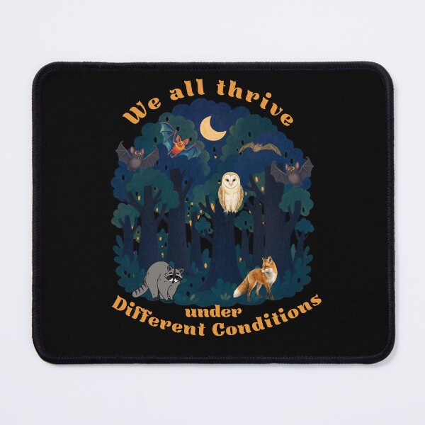 Item preview, We All Thrive Under Different Conditions Gift Ideas Celebrating Diversity and Special Needs designed and sold by Wordfall.