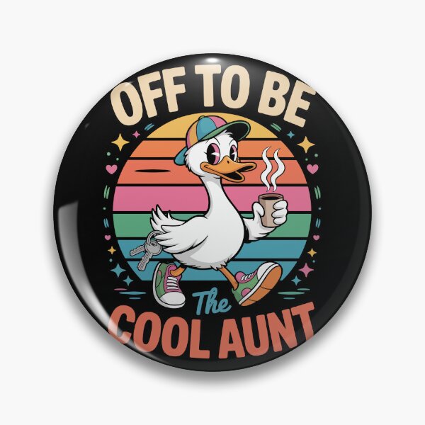 Item preview, Off to Be the Cool Aunt goose designed and sold by jkrphoto.