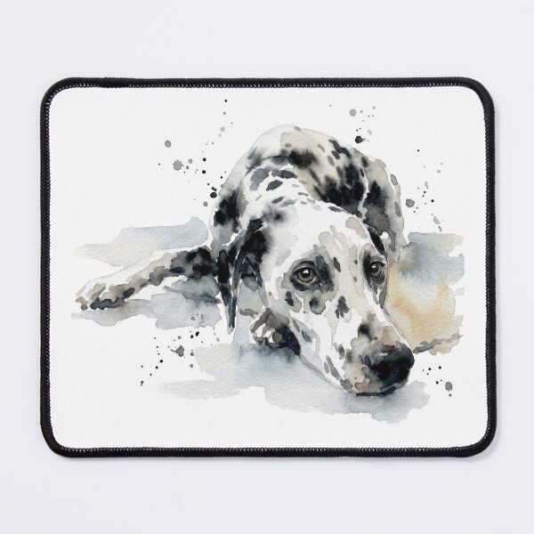 Item preview, Resting Dalmatian, Soulful Eyes in Gray Wash designed and sold by caracatita75.