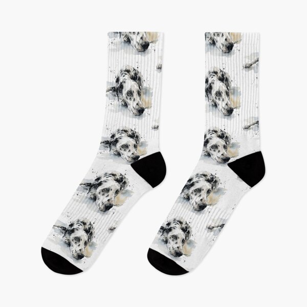 Item preview, Resting Dalmatian, Soulful Eyes in Gray Wash designed and sold by caracatita75.