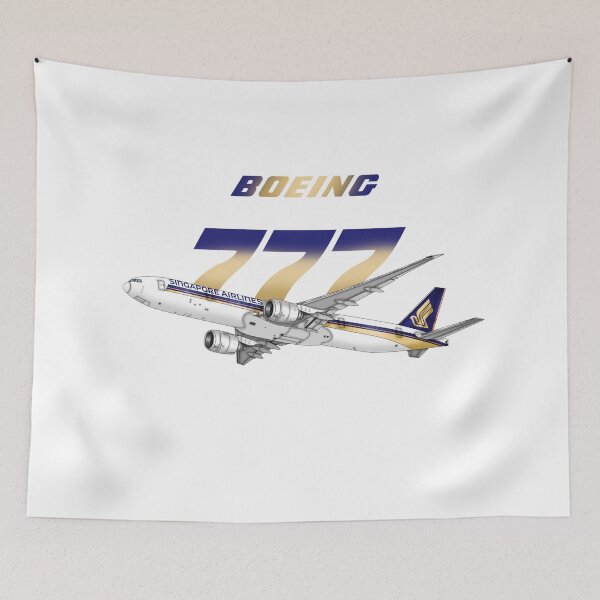 Item preview, Boeing 777 designed and sold by PlanesArtByLeo.