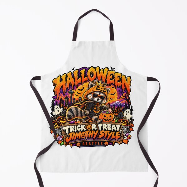Item preview, Trick Or Treat Seattle Jimothy Raccoon designed and sold by TSshirtShoppe.