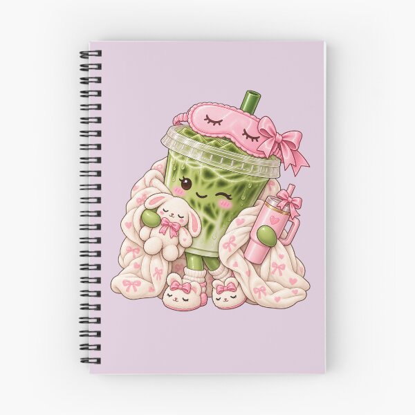 Item preview, Sleepy Matcha Girl – Cute Kawaii Iced Matcha Character Sticker – Matcha Lover Gift  designed and sold by Infinite Images.