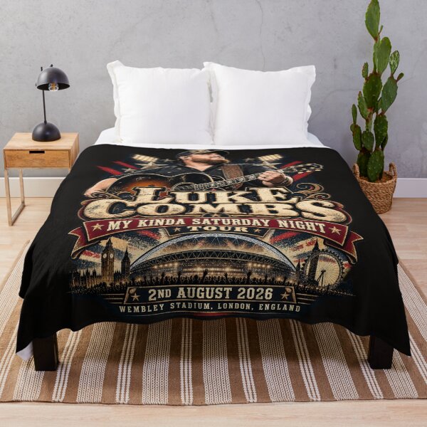 Item preview, Luke Combs Wembley Stadium, London, England August 2 2026 designed and sold by AndyGordon125.