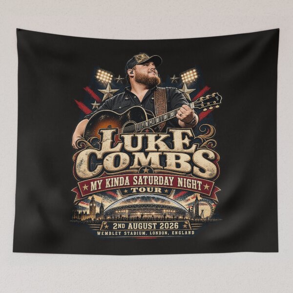 Item preview, Luke Combs Wembley Stadium, London, England August 2 2026 designed and sold by AndyGordon125.